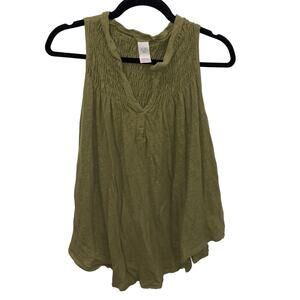 Free People We The Free Sleeveless V-neck Tank Size Small